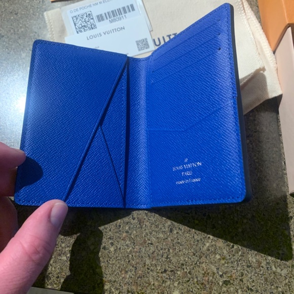 Louis Vuitton Holidays Monogram Eclipse Black Vroom 200k Pocket Organizer Wallet - Picture 4 of 7